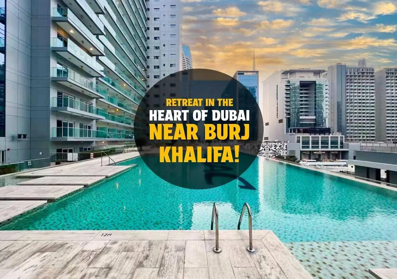 Stylish Studio In Business Bay Close To Burj Khal location
